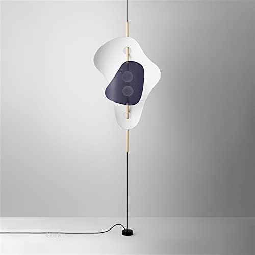 WoCoyotdd Designer de lâmpada de lâmpada de lâmpada de piso tons irregulares lâmpada de pé para sala de estar decoração de personalidade