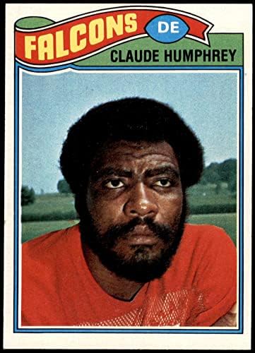 1977 Topps # 484 Claude Humphrey Atlanta Falcons ex Falcons Tennessee St St.