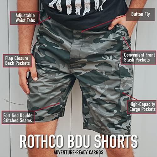 Shorts de carga masculinos Rothco