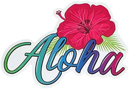 Aloha projeta montanhas -russas ALOHA para bebidas - montanhas -russas absorventes Conjunto 4 PCs Aloha, Ohana, Havaí,