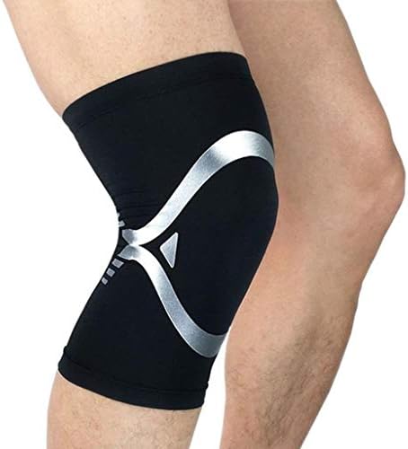 CCBUY 1 Par de joelho de Kneepad Proteção Anti-Slip Sleeve Athletics Sport Cycling Running Elastic Compression Knee Pad
