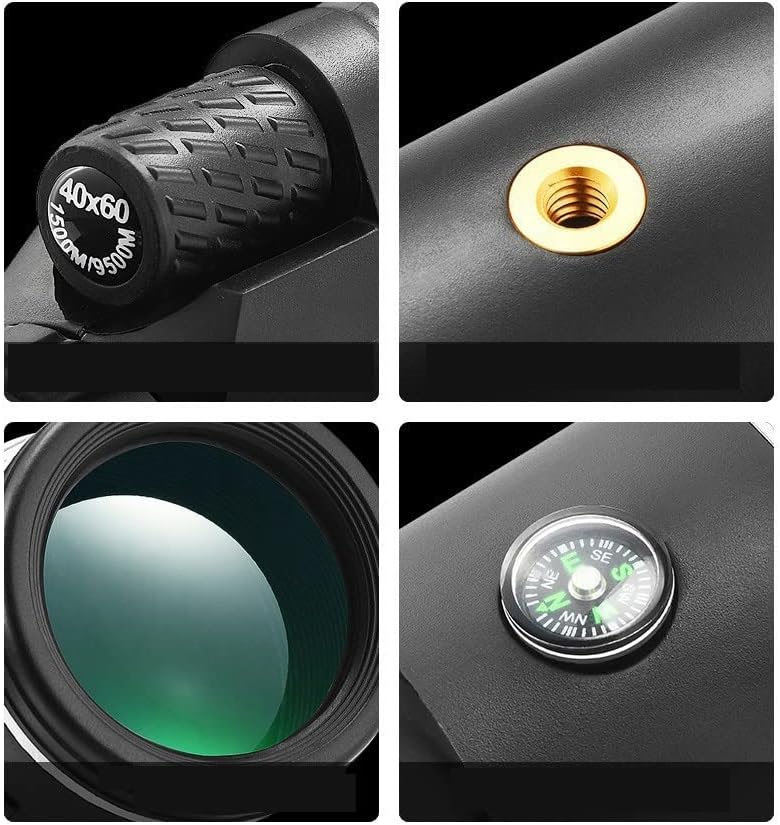 40 × 60 zoom lente óptico telescópio binóculos de binóculos para iPhone Android Camera lente