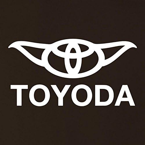 Makarios LLC Toyoda White Decal Decal Vinil adesivo | Cars Caminhões Vans Laptop MKR | Branco | 5,25 x 2,75 | MKR041