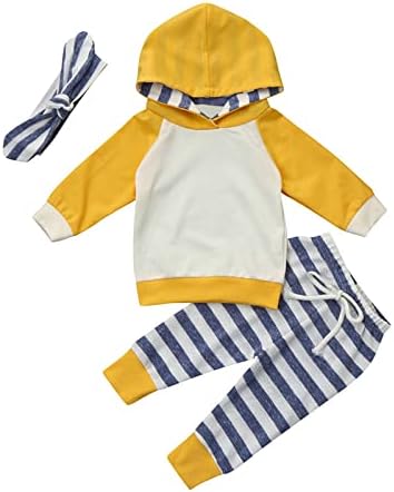 Saia de criança recém -nascida bebê menino menino meninos algodão listrado botão de outono calças de manga comprida bandanas