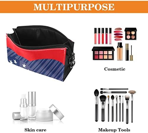 Tbouobt Bolsa cosmética para mulheres, bolsas de maquiagem Bolsa de higiene pessoal espaçosa presente de viagem, veteranos