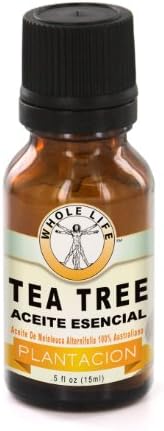 Óleo de árvore de chá pura da vida inteira, australiano - 15ml