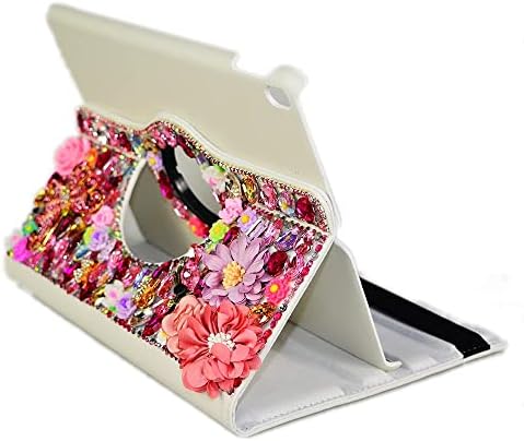 AS -ZEKE GLITTER CHAUTE COMBAT CASA COMPATÍVEL COM IPAD 4 9,7 POLENTE, 3D SERIENTE MANDO FLORE BORTURAÇÃO BORBORFLY RETRILHO