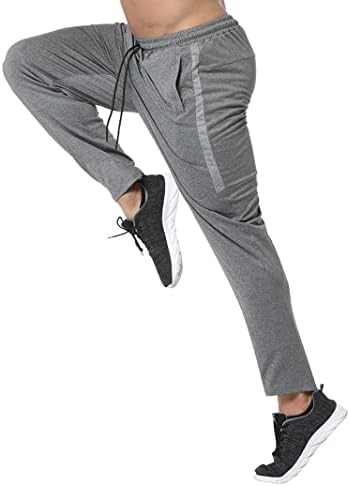 Diiorlv Men's Sweats Wicking Training Lightweight Pant Thin Pant Sports Open Sports Pant para Gym de Organista