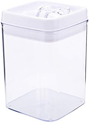 Amikadom 11l6x8 Airtight alimentos de armazenamento de alimentos Cereais Plastic Kitchen Pantry Storage Container