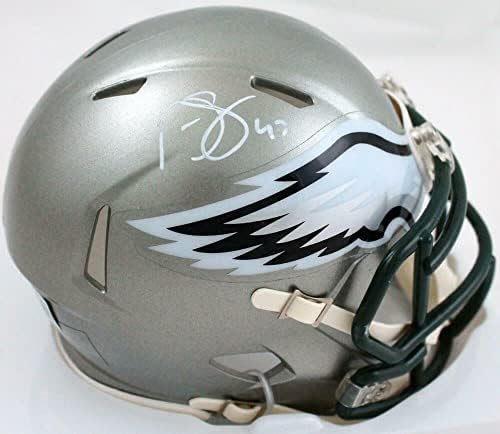 Darren Sproles autografou a Philadelphia Eagles Flash Speed ​​Mini Capacete Holo - Mini Capacetes Autografados da NFL