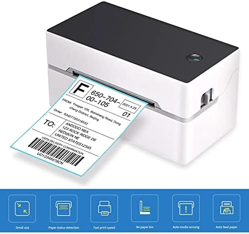 Qyybo highpeed desktop ratcy relabel impressora USB + BT adesivo de fabricante de etiqueta térmica direta para gravadoras para rótulos de remessa impressão