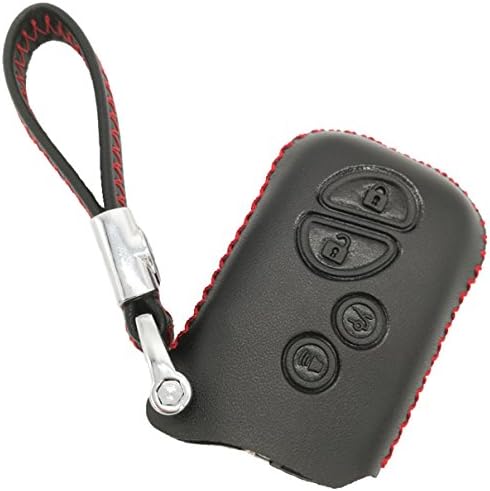 Alegender Hand Sew Leather Chave Tampa da capa Protetor Case Bolsa Fit para Lexus GS430 GS300 IS350 IS250 RX350 LX570 ES350 RX450