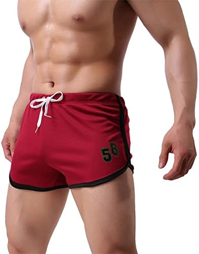 Shorts de natação masculinos esticam shorts leves rápidos secos para homens pescando shorts atléticos com bolsos calças curtas de algodão confortável