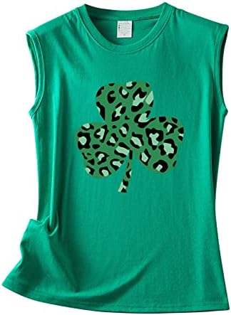 Yubnlvae Saint Patricks DIA TEE WOMENS SOLID COR CASUAL CEWNECK PLUS SIME