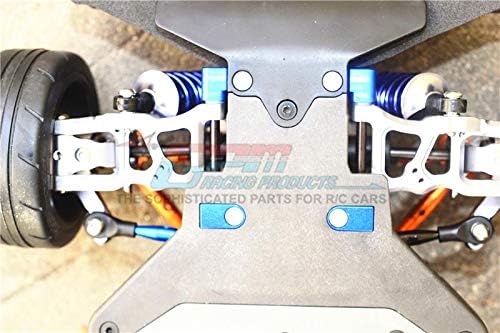Montagem da suspensão inferior dianteira de alumínio para 1/10 Traxxas Ford GT 4-TEC 2.0 83056-4 / 4-TEC 3.0 93054-4-1