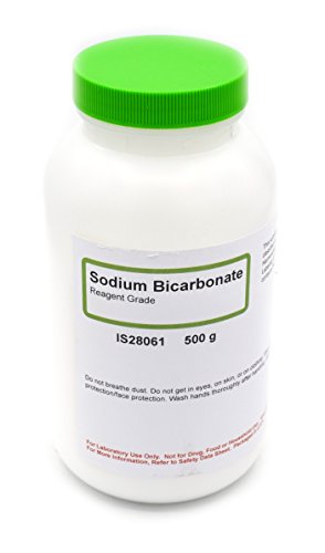 Bicarbonato de sódio de grau de reagente, 500g - a coleção química com curadoria