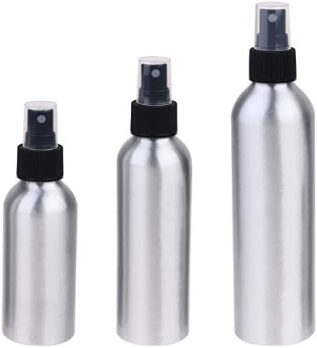 ALREMO XINGHUANG - 3PCS Garrafas de spray de névoa de metal maquiagem de maquiagem vazia Recipiente de pulverizador
