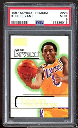Kobe Bryant Card 1997-98 Skybox Premium 226 PSA 9