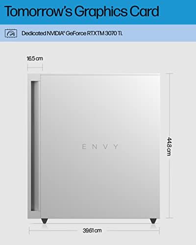 HP Envy Desktop PC, Nvidia GeForce RTX 3070 Ti, 12ª geração Intel Core i7-12700, 16 GB Sdram, 1 TB SSD, Windows