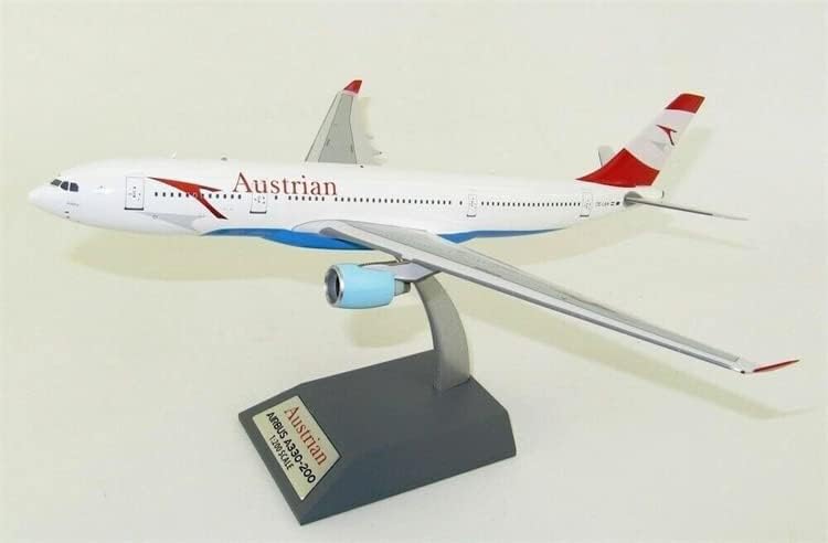 Airlines austríacas A330-223 OE-LAN ​​com edição limitada de Stand Edition 1/200 Aeronaves Diecast Aeronaves Diecast
