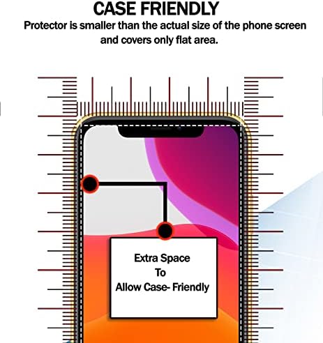 Protetor de tela RKINC [4-PACK] para iPhone 12 / iPhone 12 Pro 6,1 polegadas, protetor de tela de filme de vidro