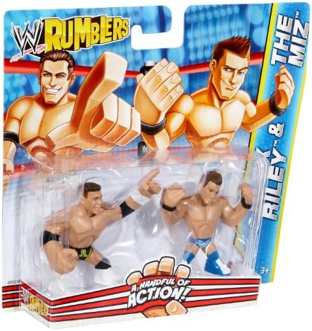 WWE Mattel Rumblers Alex Riley e The Miz Figura 2-PACK