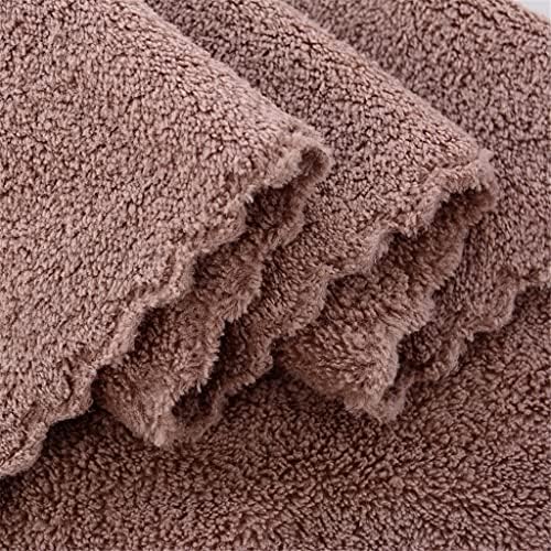 Yebdd Coral Face toalha Microfibra absorvente banheiro doméstico Toalha de cozinha espessante Toalha de cozinha