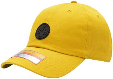 Borussia Borussia Dortmund 'Casuais' Classic Style Soccer Hat/Cap Yellow