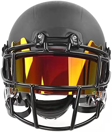 Viseira de sol do futebol, capacete de futebol profissional Sun Visor, Shield adequado para capacete de futebol juvenil e capacete