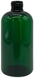 Fazendas naturais 8 oz Green Boston BPA Garrafas grátis - 8 Pacote de contêineres de reabastecimento vazios - Produtos