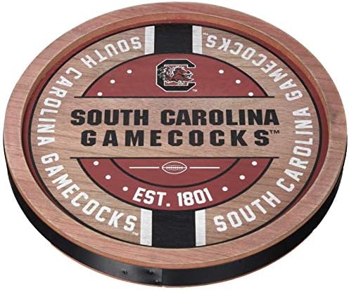 NCAA Carolina do Sul combatendo gamecocks unissex barrel de madeira siglingen barril signo, cor de equipe, sistema operacional