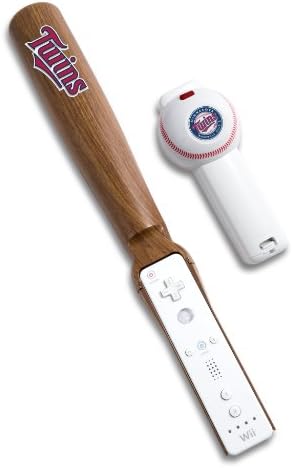 MLB Minnesota Twins Wii Baseball e Bat Controller