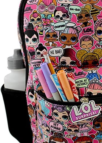 LOL. Surpresa! Backpack da escola de meninas de bonecas de 16