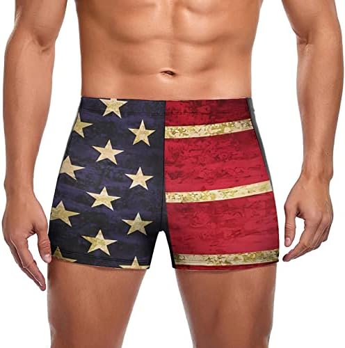 Shorts de verão para homens Mens Independence Day Imprimindo Moda de Verão Lazer Hot Digital Printing With Mens Swim