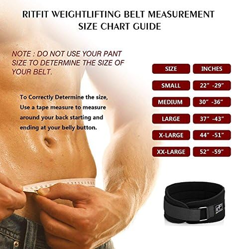 Cinturão de levantamento de peso Ritfit - Ótimo para agachamentos, pulmões, levantamento terra, propulsores - homens e mulheres - preto/camuflagem de 6 polegadas