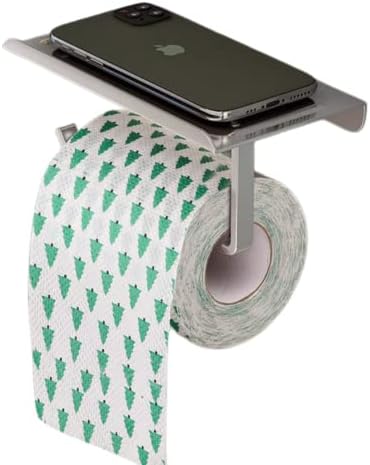 Aço inoxidável de papel higiênico suporte da parede Montagem de parede WC Papão de papel Planta Prateleira Toalha Roll