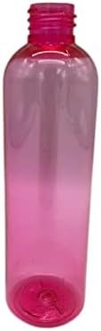 Garrafas de spray de plástico rosa de 4 oz Cosmo -8 Pacote de spray vazio Recarregável - BPA Free - Óleos essenciais - Aromaterapia | Pulverizadores de névoa fina com tampas de poeira - feitas nos EUA - por fazendas naturais
