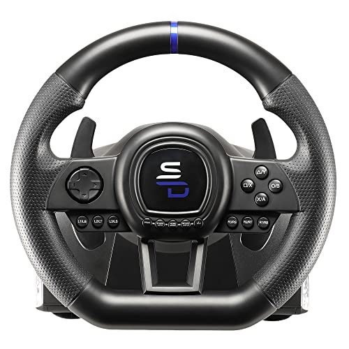 Superdrive - SV650 Racing Wheel com pedal e shifters de remo para Xbox Serie X/S, Switch, PS4, Xbox One, PC, PS3
