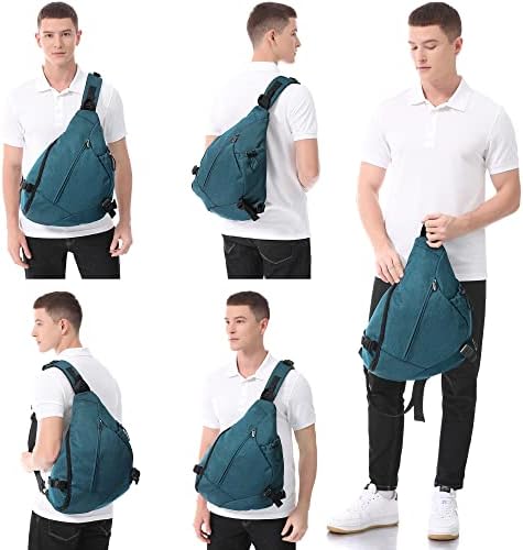 Backpack da bolsa de estilingue Nicgid, mochilas de tórax no ombro de laptop de 13,3 ''