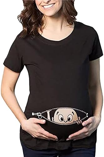 Camisa de maternidade camisa grávida para mulheres maternidade