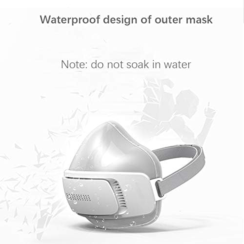 2020 Smart Facemask exclusivo com filtro de pó de ciclismo ao ar livre escudos de proteção à face elétrica respirável