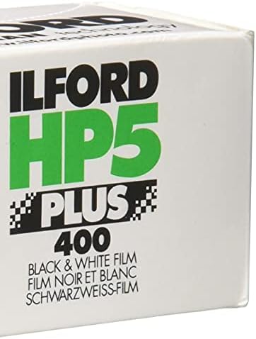 Ilford 1574577 HP5 Plus, filme de impressão em preto e branco, 35 mm, ISO 400, 36 exposições