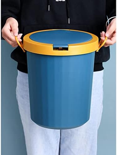 Lixo de lixo de paifa, lixo de lixo de pedal de plástico latas de lata de lixo de cozinha com lixo lixo doméstico Bin adequado para o banheiro da sala do escritório de lixo pequeno lixo lixo/9.65 polegadas