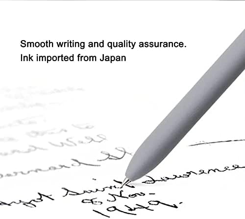 Ponto direito 5pcs Gel Canetas Definir canetas de esfera de tinta preta rápida Pens fina de 0,5 mm Premium PensssssssssssssssssssssssssssssSloorod