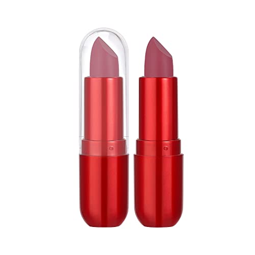 Kits de brilho labial para meninas batom com maquiagem labial Veludo duradouro High Pigmment Nude Impermeável Lip