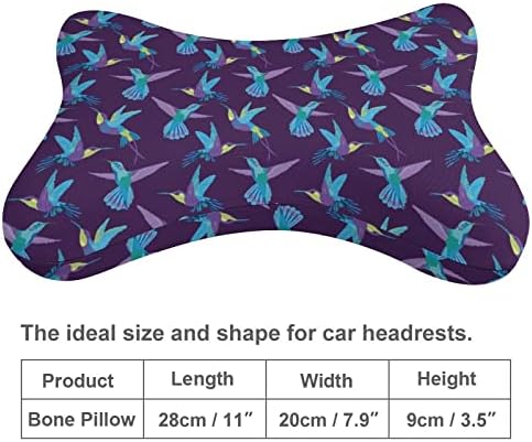 Almofada do pescoço do carrinho de beija -flor voador 2 PCs Local de pescoço respirável Coscada universal Pescoço macio suporte de