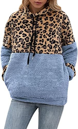 Blusas femininas primavera 2023 leopard estampar pluxush jacket jackrover lã de suéter jaqueta batwing