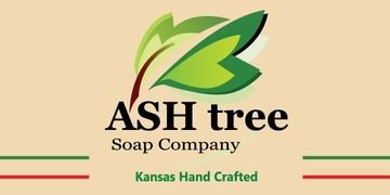 Twist de hortelã -pimenta - sabonete de barra de 4 onças por Ash Tree Soap Co.