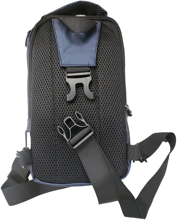 Bolsa de funda de Chargella para homens e mulheres ombro à prova d'água Daypack Crossbody Backpack para viagens para caminhada com porta de carregamento USB