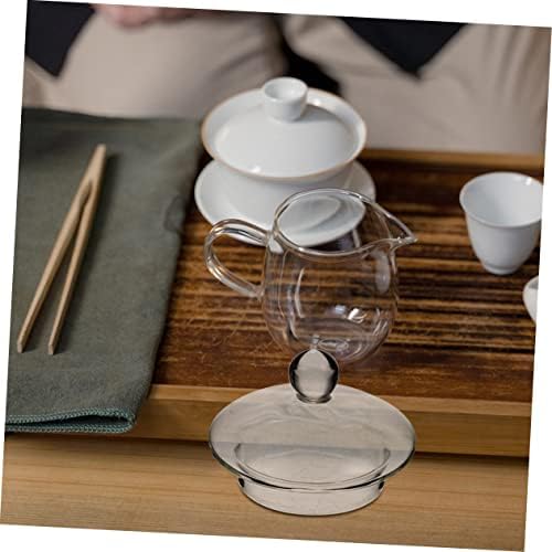 Luxshiny 4pcs Acessórios de chá de água acessórios de garrafas de água Vidro Infuser Infuser Tea Pots para chá de